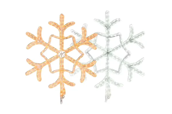 CRYSTAL SNOWFLAKE MOTIF 60CM CONNECTABLE