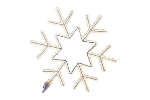 CRYSTAL SNOWFLAKE MOTIF NEON CONNECTABLE