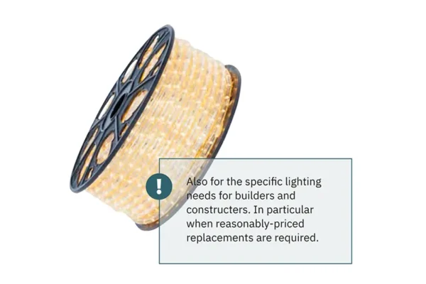 LED ROPE LIGHT 230V 44M